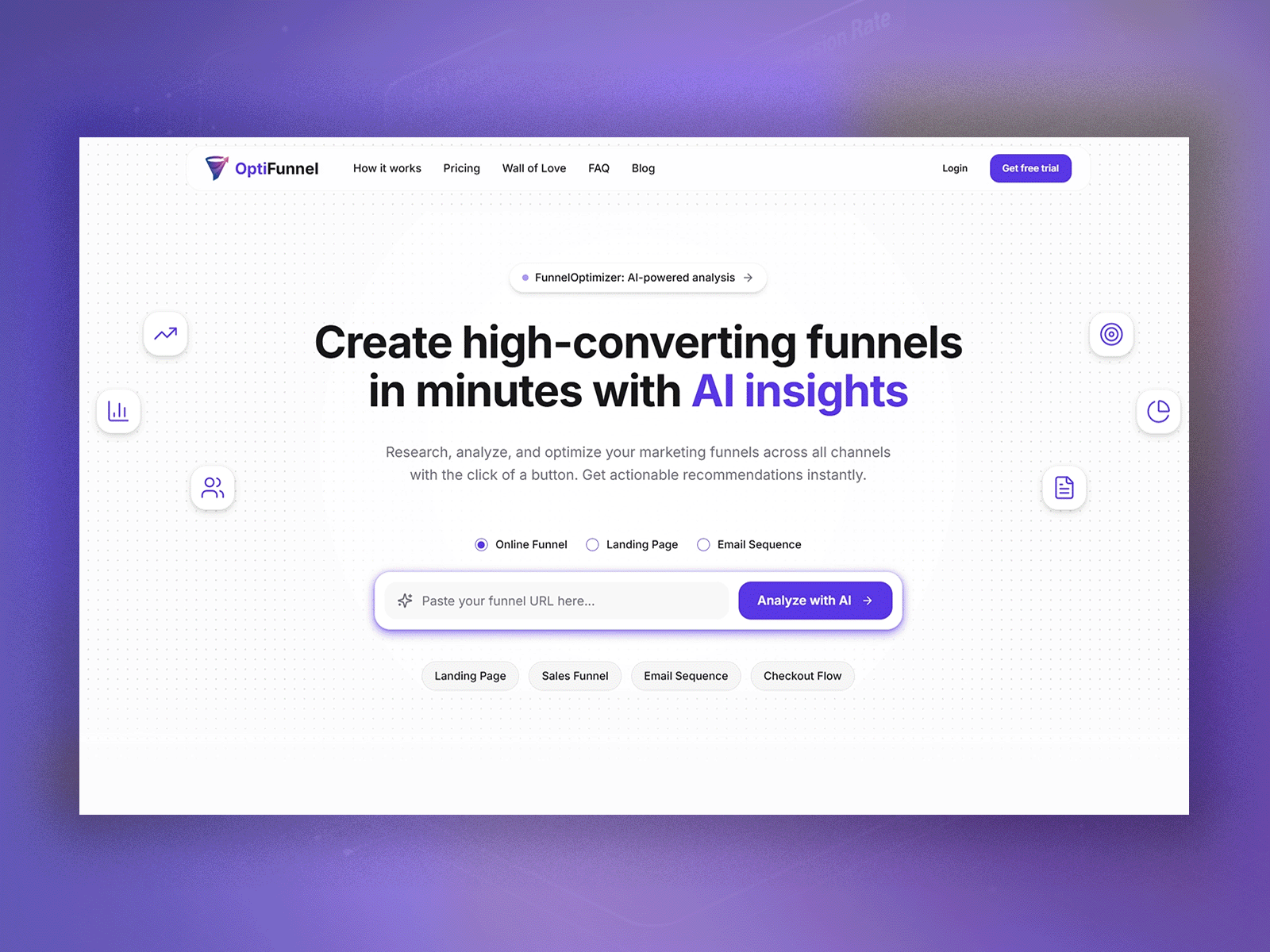 OptiFunnel: AI-Powered Marketing Funnel Analysis Platform